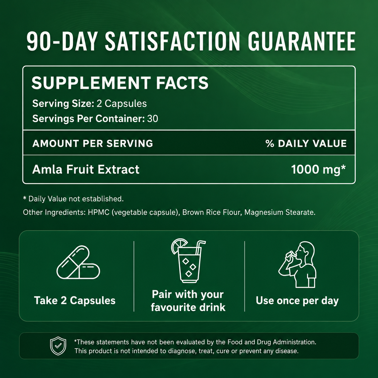 Amla Superfruit Extract (1000mg)