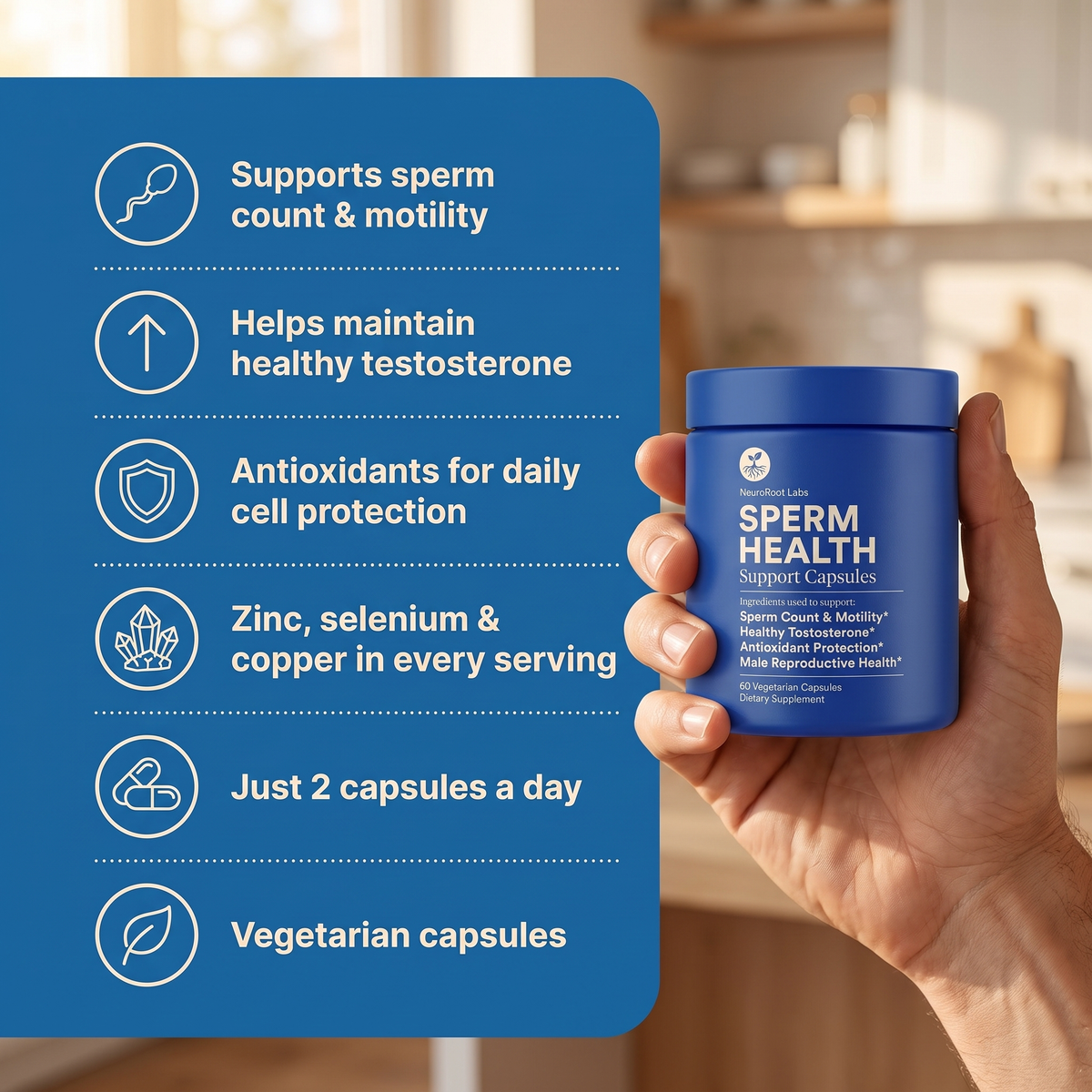 Sperm Health Support benefits list